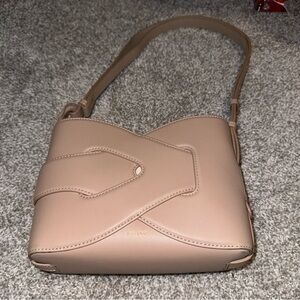 Polene Nodde Purse Smooth Taupe